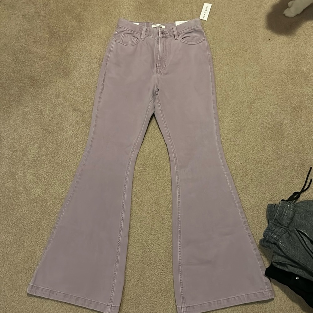 Purple Boot Cut Pacsun Jeans